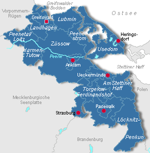 Ferienwohnungen & Ferienhäuser in Mecklenburg-Vorpommern