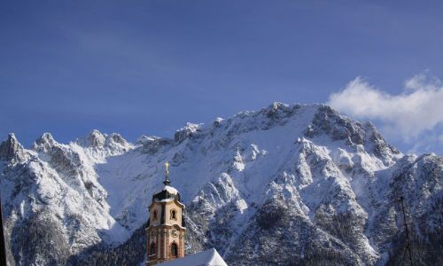 Ausblick auf Karwendel