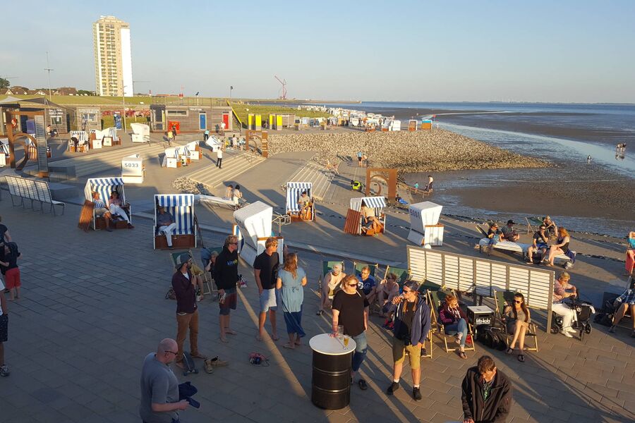 Das weiße Haus am Meer Wohnung Erdgeschoß in Büsum