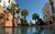 fewo-algarve lagos urlaub berwintern Meerblick - Pool, Ferienwohnung Lagos Algarve Portugal in Lagos - Wohnanlage Gartenbereich mit Pool