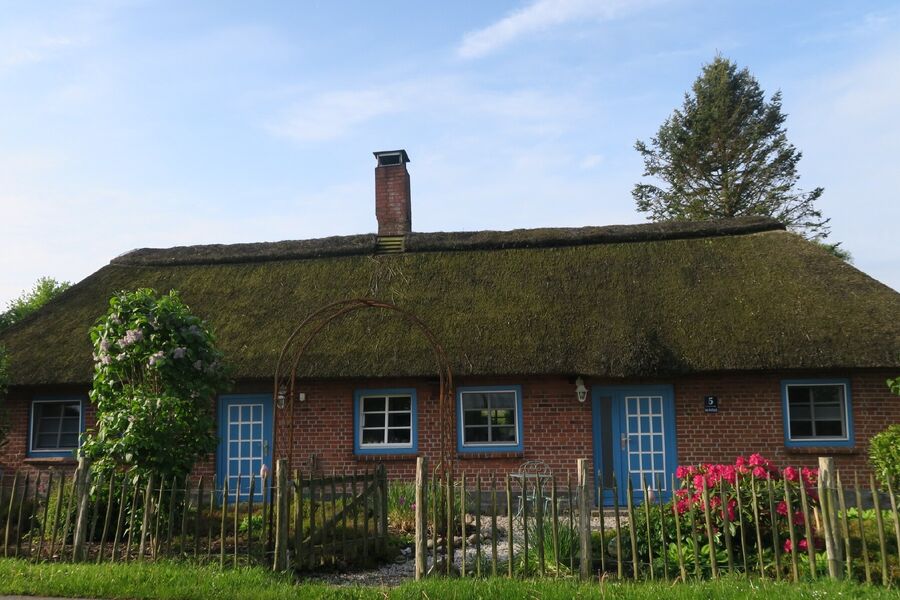 Reetdachkate an der Geltinger Birk in Nieby SchleswigHolstein