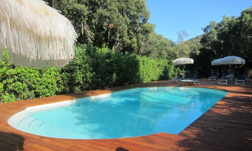 Der Pool der Villa Casa Krone