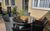 Ferienwohnung Rombachs Spatzennest, Ferienwohnung Rombach in Herbolzheim - Zwei Kirschloorbeerbäumchen als grüne Punkte auf d