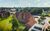 Wohnung &#039;Langene&#039; (ID 218) in St. Peter-Ording - Luftbild von Norden mit Meerspanorama