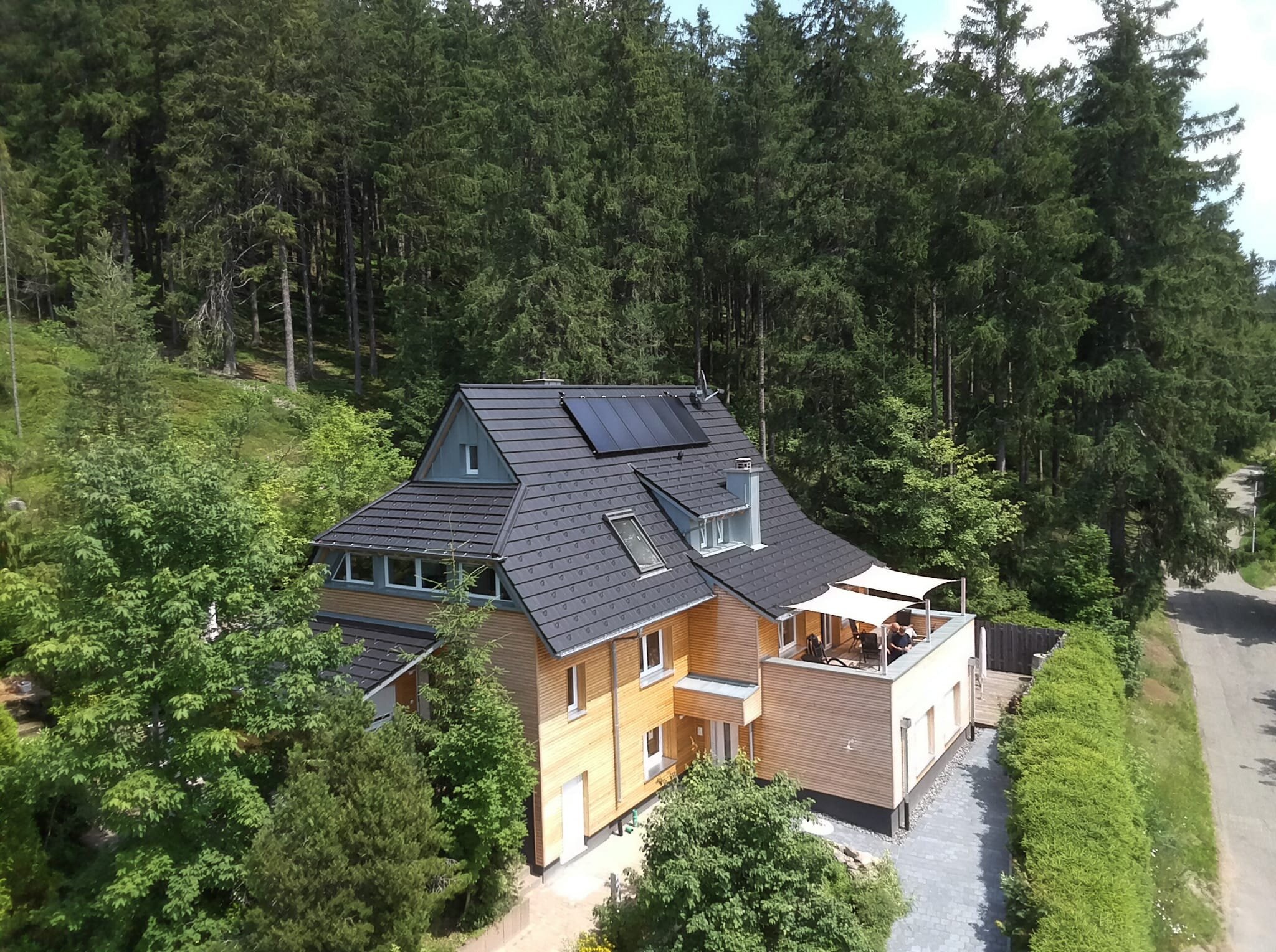 Haus in der Natur Ferienwohnung Dachgeschoss in