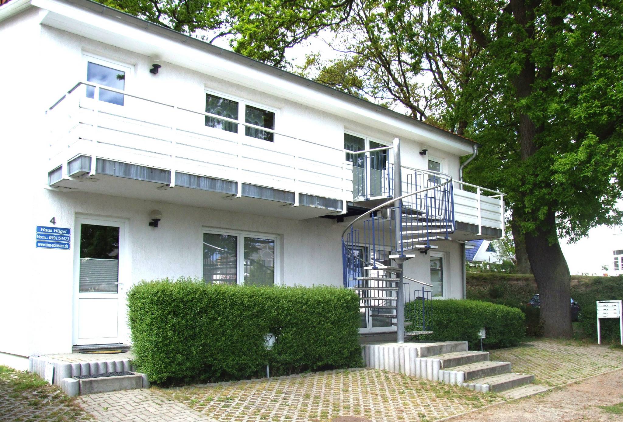 Haus Hügel Wohnung 4 in Ostseebad Binz Mecklenburg
