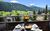 Davos Platz - Ferienwohnung Parkareal in Davos - Blick vom Balkon im Sommer