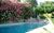 Provencalische Villa in Montauroux - Blick vom Pool auf das Haus