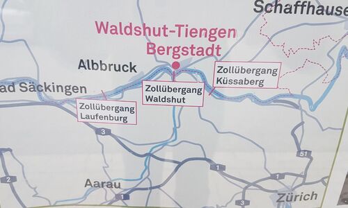 Umgebung Waldshut/Schweiz