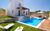 Villa Alexandra in Rethymno - Überblick über Haus und Pool
