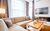 Villa Waldschloss * App. 5 in Bansin (Seebad) - Wohnzimmer mit integrierter Kche