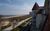 Strandvilla Undine Fewo 19 Meerblick, Undine 19 in Rostock-Seebad Warnemnde - Blick zum Leuchtturm