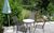 Doppelhaushlfte in idyllischer Lage, separater Eingang, Ferienwohnung in Reimershagen - Terrasse mit Gartenmbeln