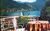 Ferienwohnung Lang - Montelago in Brusimpiano - Blick von der Garten-Terrasse