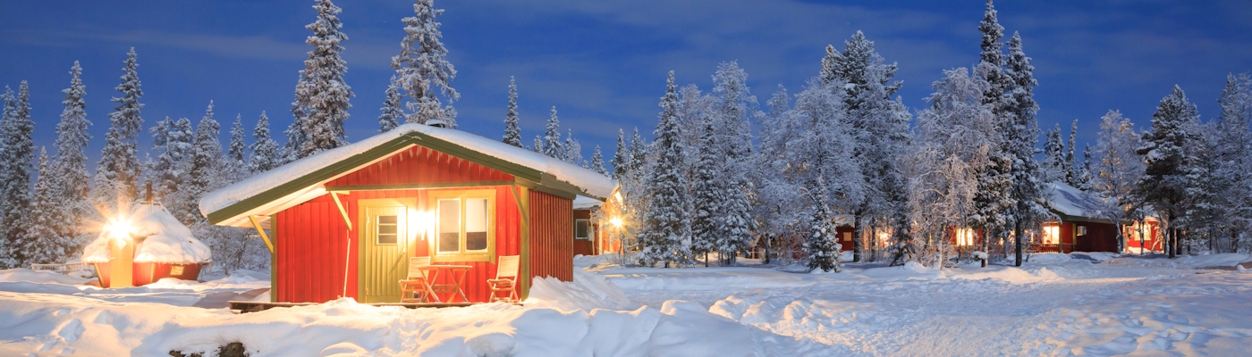 nordschweden ferienhaus schnee