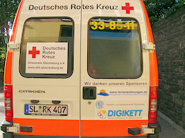 Notfall-Krankenwagen